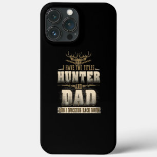 Funny Hunter Gift Mannen Buck Deer iPhone 13 Pro Max Hoesje