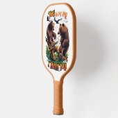 Funny Hunting Beren Strijd om geweer Pickleball Paddle (Links)