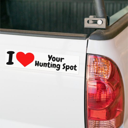 Funny Hunting Bumpersticker Decal for all Hunters (Op Truck)