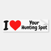 Funny Hunting Bumpersticker Decal for all Hunters (Voorkant)