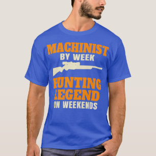 Funny Hunting Machinist Premium T-shirt