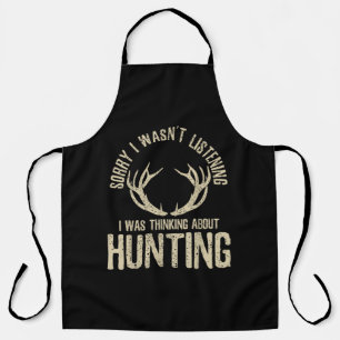 Funny Hunting Quote Saying Deer Venison Elk Hunter Schort