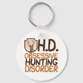 Funny Hunting Sleutelhanger (Achterkant)