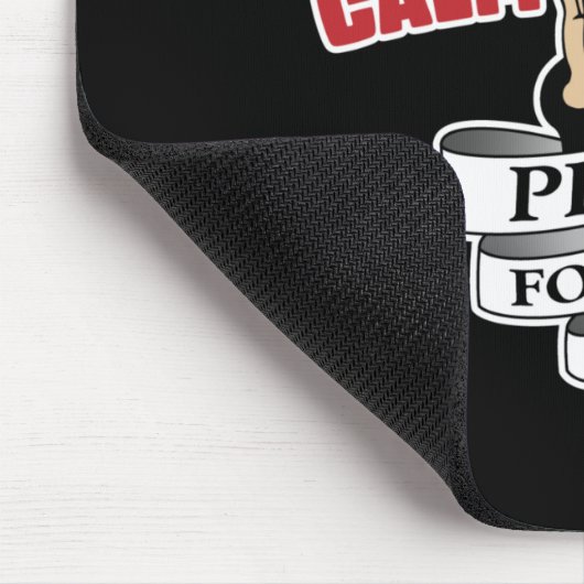 Funny Husband Quote - Bid voor me Muismat (Hoek)