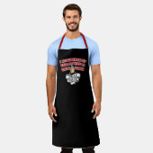 Funny Husband Quote: bidden voor mij Apron Schort (Gedragen)