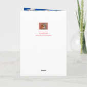 Funny Husband Vist Birthday Kaart (Achterkant)