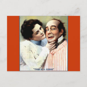 Funny Husband Wife  Humor Briefkaart