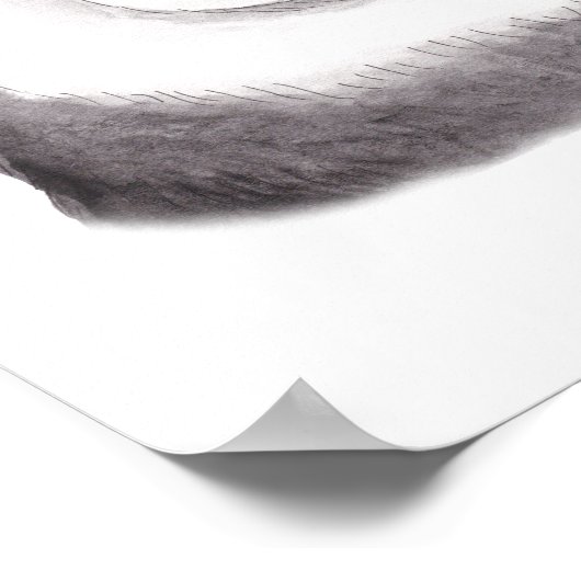 Funny Husky Poster Husky Dog Print Funny Dog face (Coin)