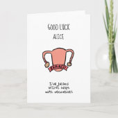 Funny Hysterectomie  Kaart (Voorkant)