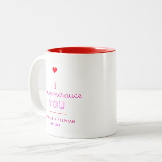 Funny I Awesomesauce You Valentijn Mok (Voorkant links)