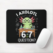 Funny I Axolotl 67 Questions Science Axolotl Boys Muismat (Met muis)