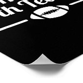 Funny I Hate Both Teams Football Small  Poster (Hoek)