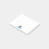 Funny I Love Cake Post-it® Notes (Schuin)