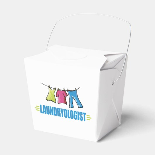 Funny I Love Laundry Bedankdoosjes (Voorkant Zijde)