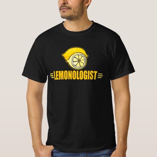 Funny I Love Lemons T-shirt (Voorkant)