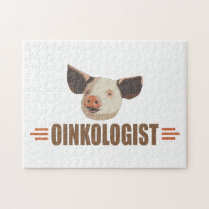 Funny I Love Pigs Legpuzzel