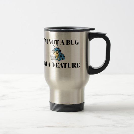 Funny I See Dead Code Programmer Mug Reisbeker (Rechts)