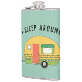 Funny I Sleep rond RV Camper Heupfles (Links)