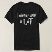 Funny I solemnly swear a lot Pullover Hoodie (Design devant)