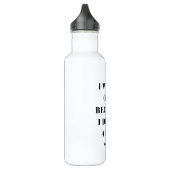 Funny I work out Gym Exercise Quote Personated Waterfles (Links)