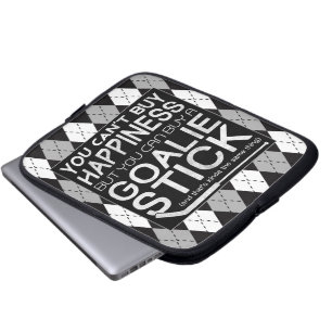 Funny Ice Hockey Goalie-laptophoes Laptop Sleeve