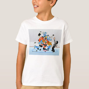 Funny Ice+hockey kinder t-shirt