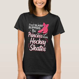 Funny Ice Hockey Player Hockey T - shirts voor kin