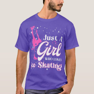 Funny Ice Skater Figuur Skater Sport T-shirt