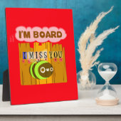 Funny, ik mis je... ik ben vereerd. fotoplaat (Zijkant)