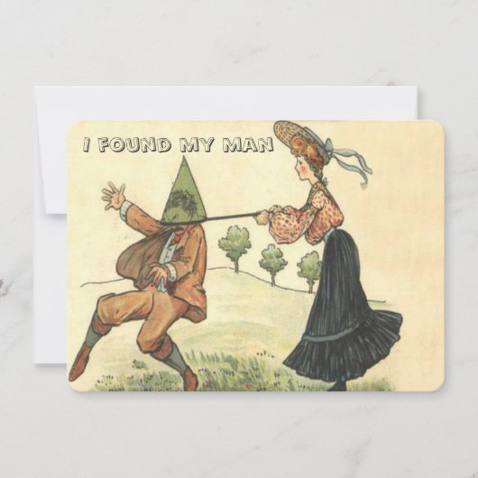 Funny, ik vond mijn man kaart (Voorkant)