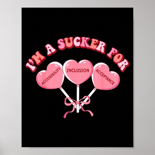 Funny I'm A Sucker For My Patients Inclusion Slp V Poster (Voorkant)