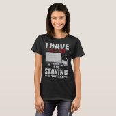 Funny I'm Staying In Tha Van Phasmophobia Man Wome T-shirt (Voorkant volledig)