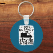 Funny I'm Staying In Tha Van Phasmophobia Women Ma Sleutelhanger (Voorkant)