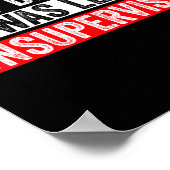 Funny In My Defense I Was Left Unsupervised Sarcas Poster (Hoek)