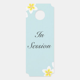 Funny In Session Therapist Affichette de porte