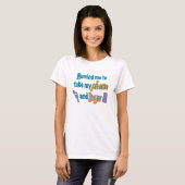 Funny Inattentive ADHD Forgetfulness Reminder T-shirt (Voorkant volledig)