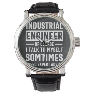 Funny Industrial Engineer Gift Horloge
