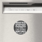 Funny Industrial Engineer Gift Magneet (Insitu (Vaatwasser))