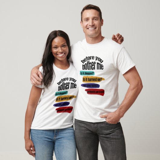 Funny Information Technology Tech | Technische hul T-shirt (Unisex)
