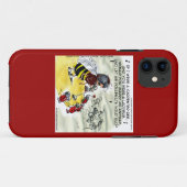Funny Insect Nightclub Singer iPhone 5 Hoesje (Achterkant (horizontaal))