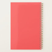 Funny Inspirerend Mermaid Flamingo Mermingo Planner (Achterkant)
