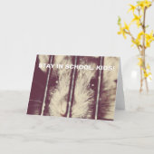 Funny Inspiron Rat in Prison Kaart (Gele Bloem)