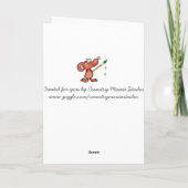 Funny Insult Owl Birthday Card Kaart (Achterkant)