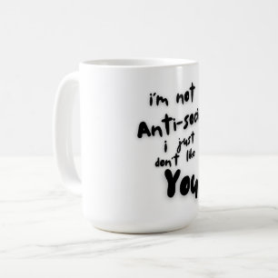 Funny Introvert Gezegde Koffiemok