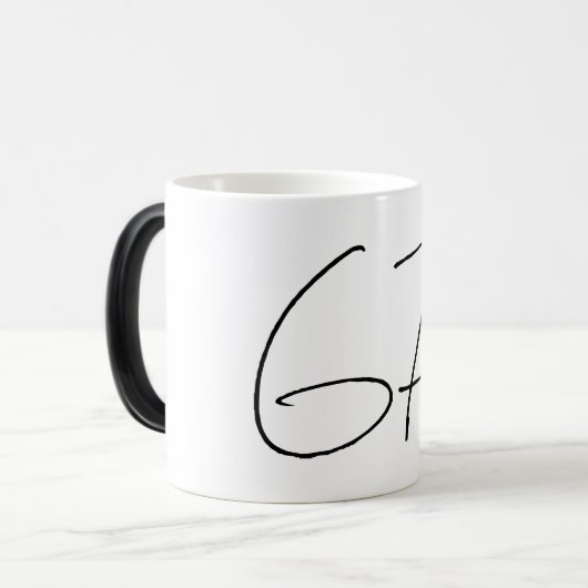 funny invisible 67 mug (Devant gauche)