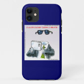 Funny Invisible Man iPhone 5/5S Coque (Dos)