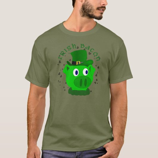 Funny Irish Bacon Shirt (Voorkant)