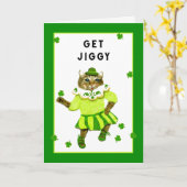 Funny Irish Birthday Kaart (Gele Bloem)