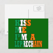Funny Irish drink gezegde Briefkaart (Voorkant / Achterkant)