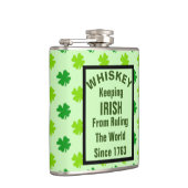 Funny Irish Drink Humor Joke Booze Whiskey Heupfles (Rechts)